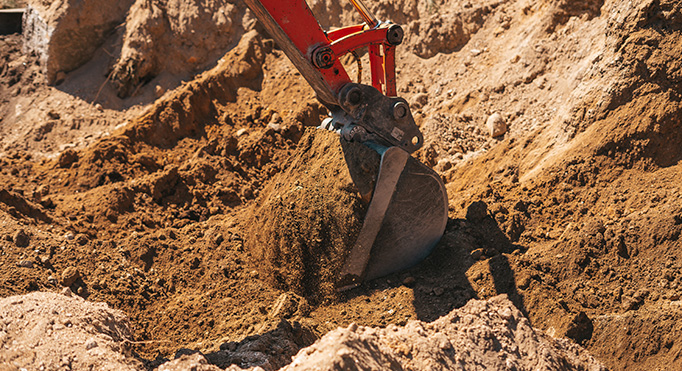 Excavation services in Barrie, Simcoe County